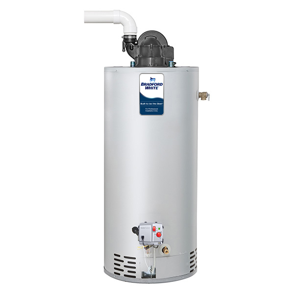 Bradford White 40 Gallon Short Power Vent Gas Water Heater RG1PV40S6N-GOOD